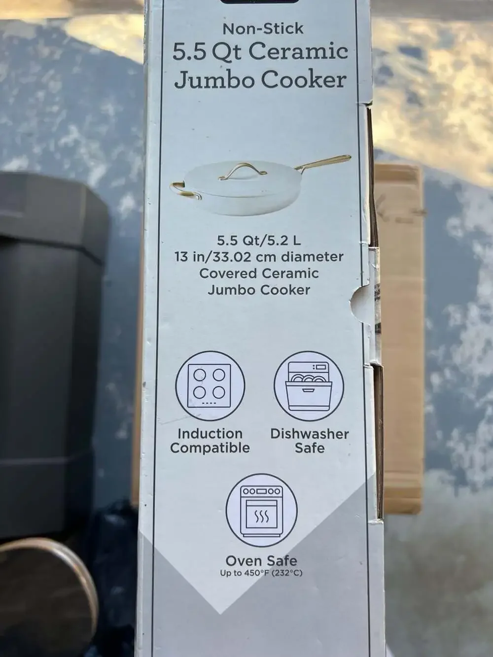 Member's Mark 5.5-Quart Non-Stick Ceramic Jumbo Cooker with Lid